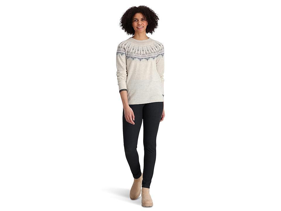 Royal Robbins Westlands Fair Isle Crew (Deep Muir Print) Women's Clothing Product Image