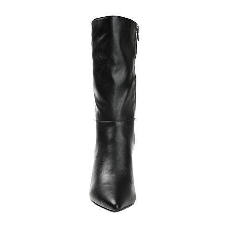 Journee Collection Wilo Womens High Heeled Boots Black Product Image