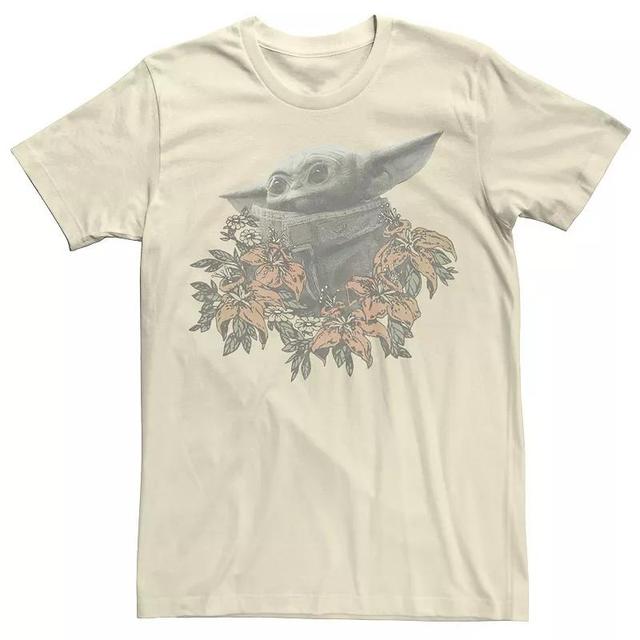 Mens Star Wars The Mandalorian Flower Child Tee Product Image