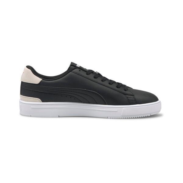 PUMA Serve Pro Men's Sneakers in Black/White/Team Gold Product Image