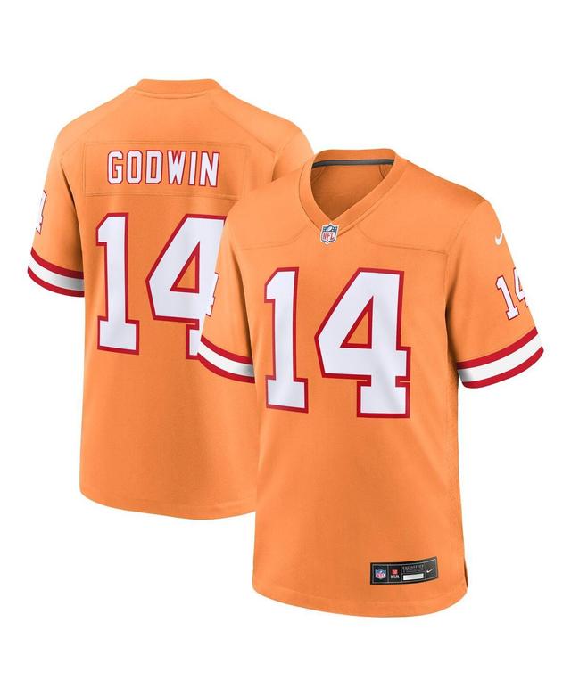 Men's Chris Godwin Orange Tampa Bay Buccaneers Throwback Game Jersey Product Image