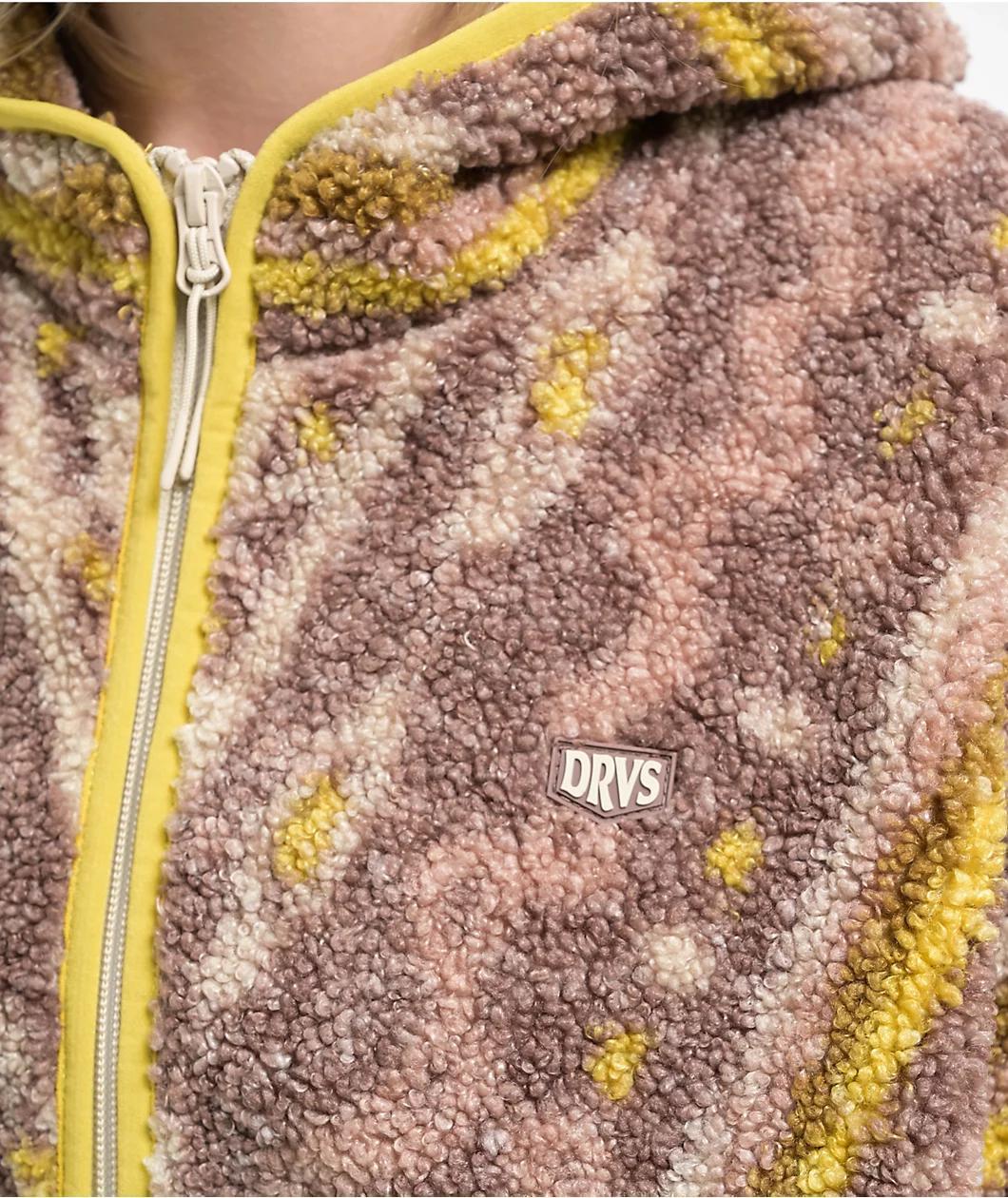 Dravus Vista Brown Sherpa Hoodie Product Image