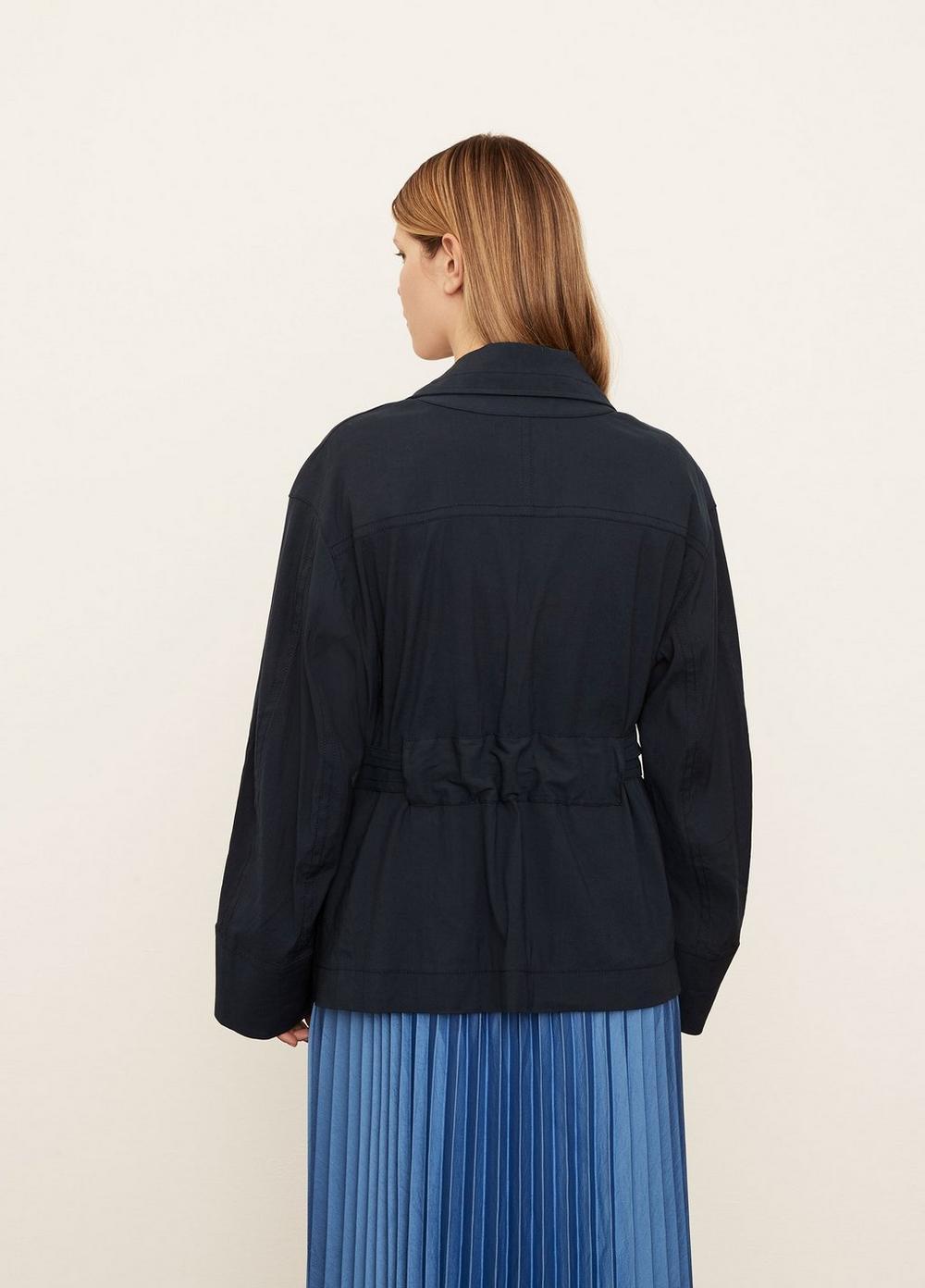 Womens Utility Jacket, Coastal Blue, Size 1XL Vince Product Image