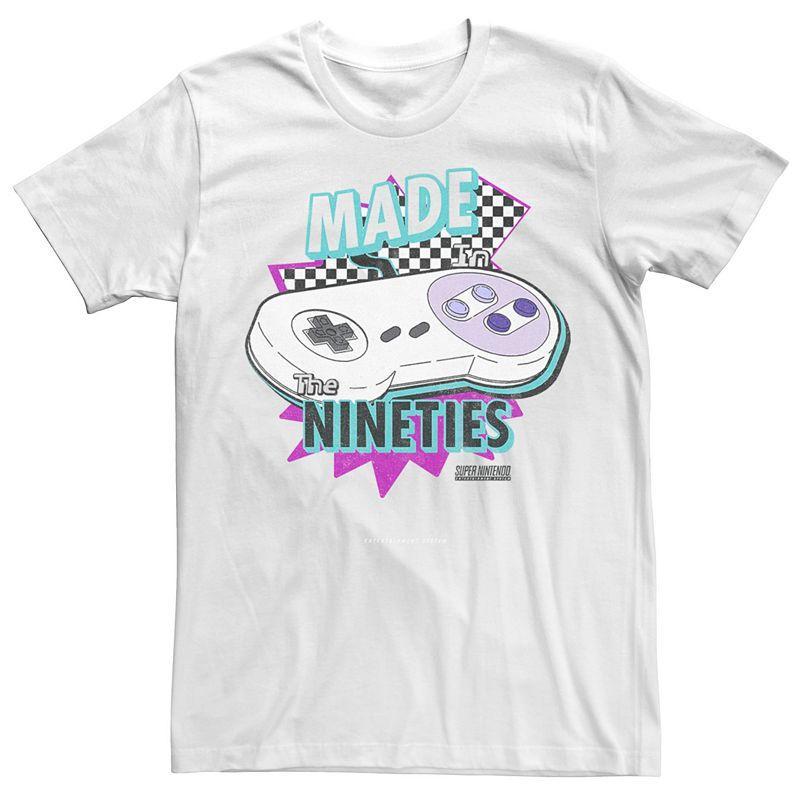 Mens Nintendo SNES Controller Made In The 90s Short Sleeve Tee Product Image