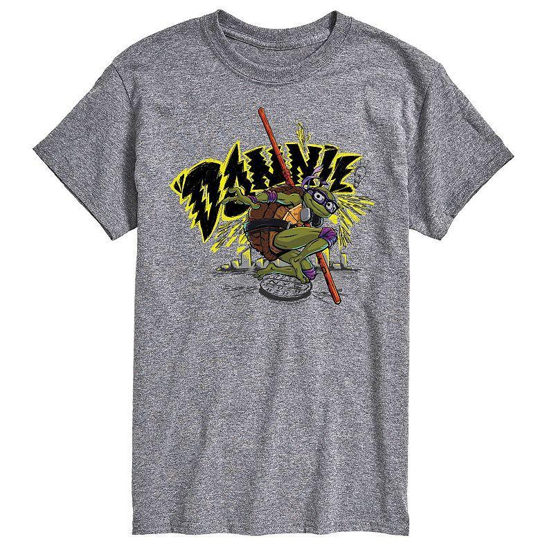 Mens Teenage Mutant Ninja Turtles Mutant Mayhem Don Tee White Product Image