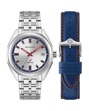 Bulova Mens Classic Jet Star Stainless Steel Bracelet Watch 40mm Product Image