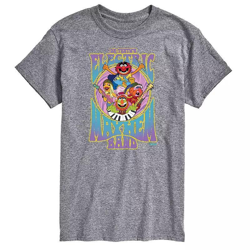 Disney Princess Big & Tall Genie Face Graphic Tee, Mens Med Grey Product Image