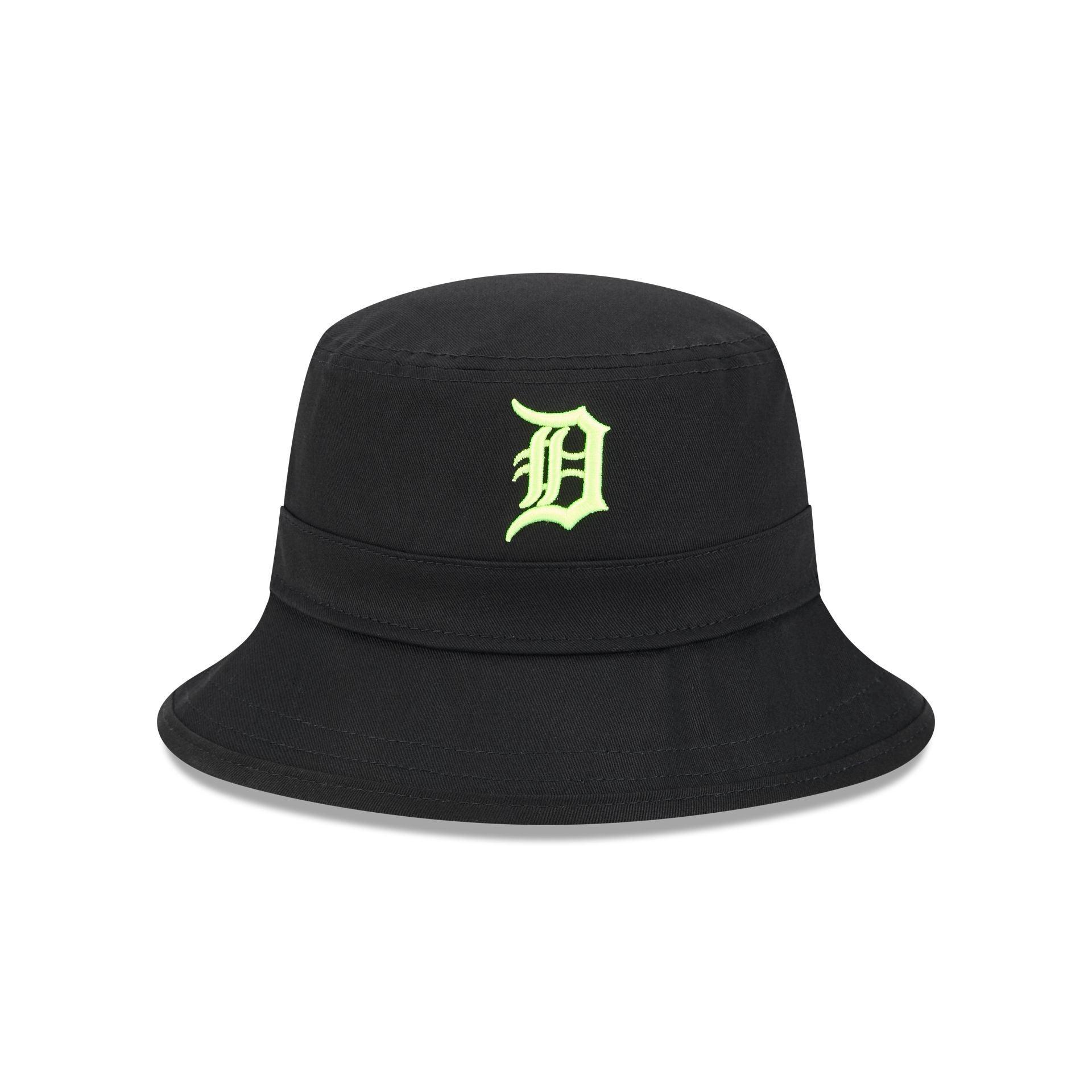 Detroit Tigers Hi Vis Doodle Bucket Hat Male Product Image