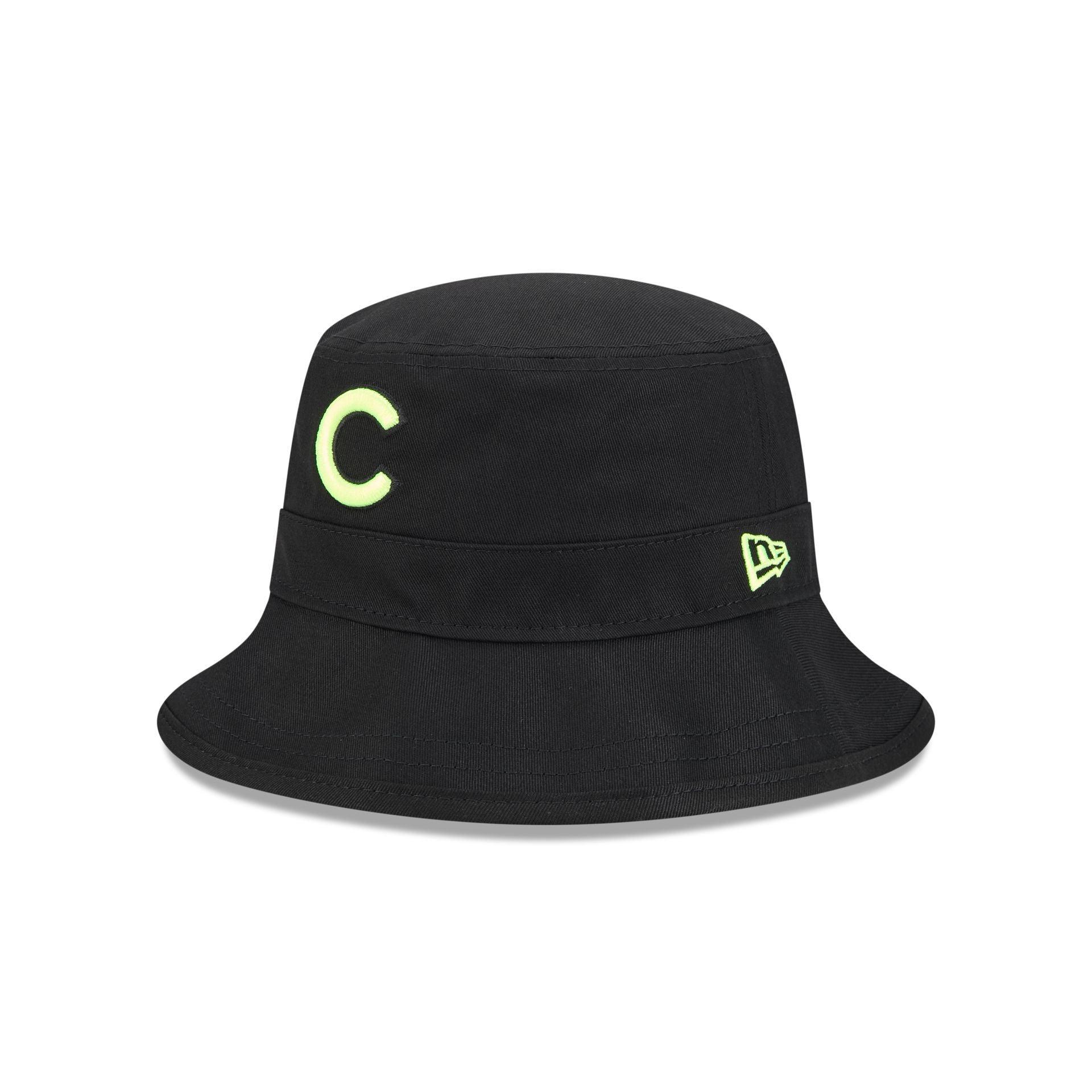 Chicago Cubs Hi Vis Doodle Bucket Hat Male Product Image