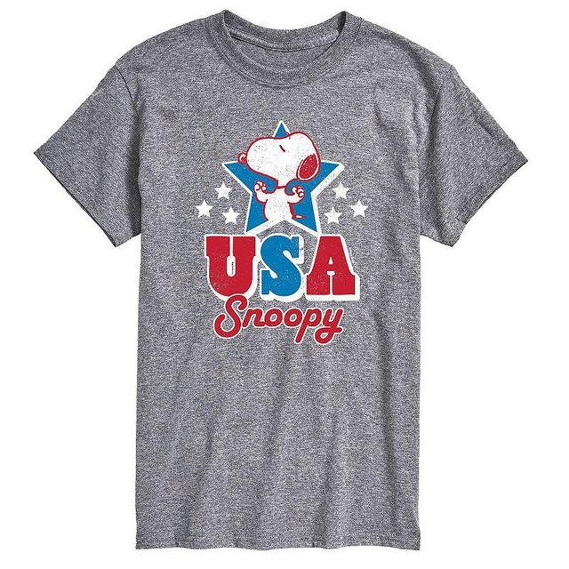 Mens Peanuts USA Snoopy Tee Product Image