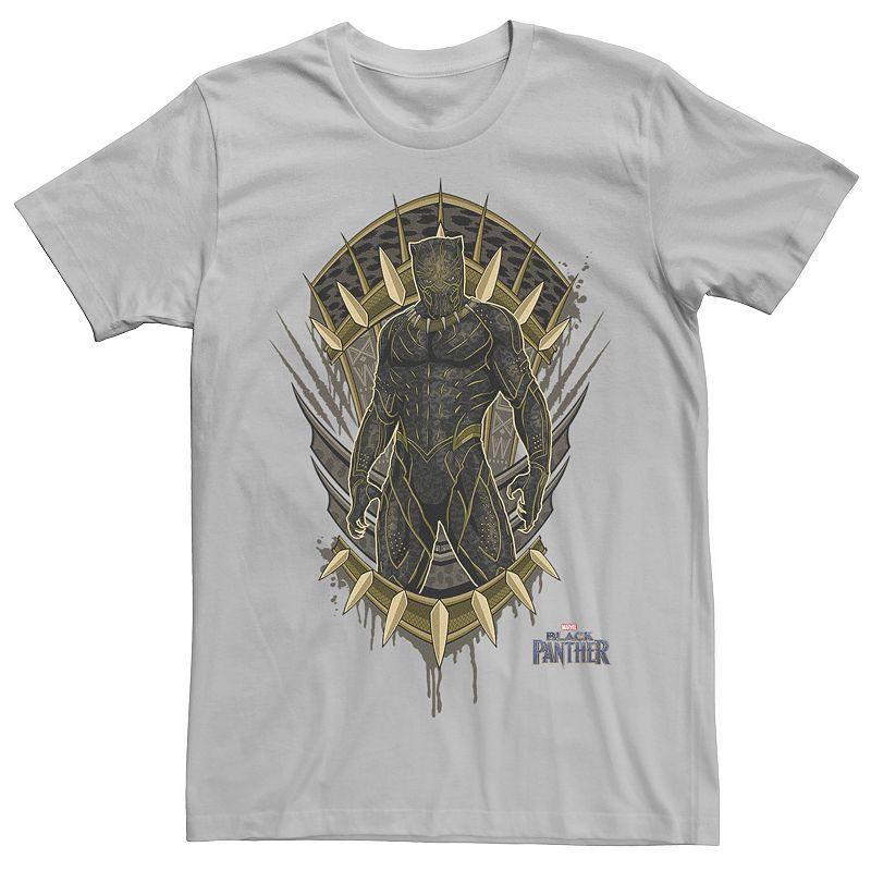 Mens Marvel Black Panther Movie Killmonger Jaguar Crest Graphic Tee Product Image