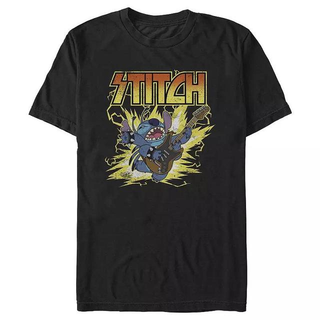 Disneys Lilo & Stitch Electric Stitch Mens Graphic Tee Product Image