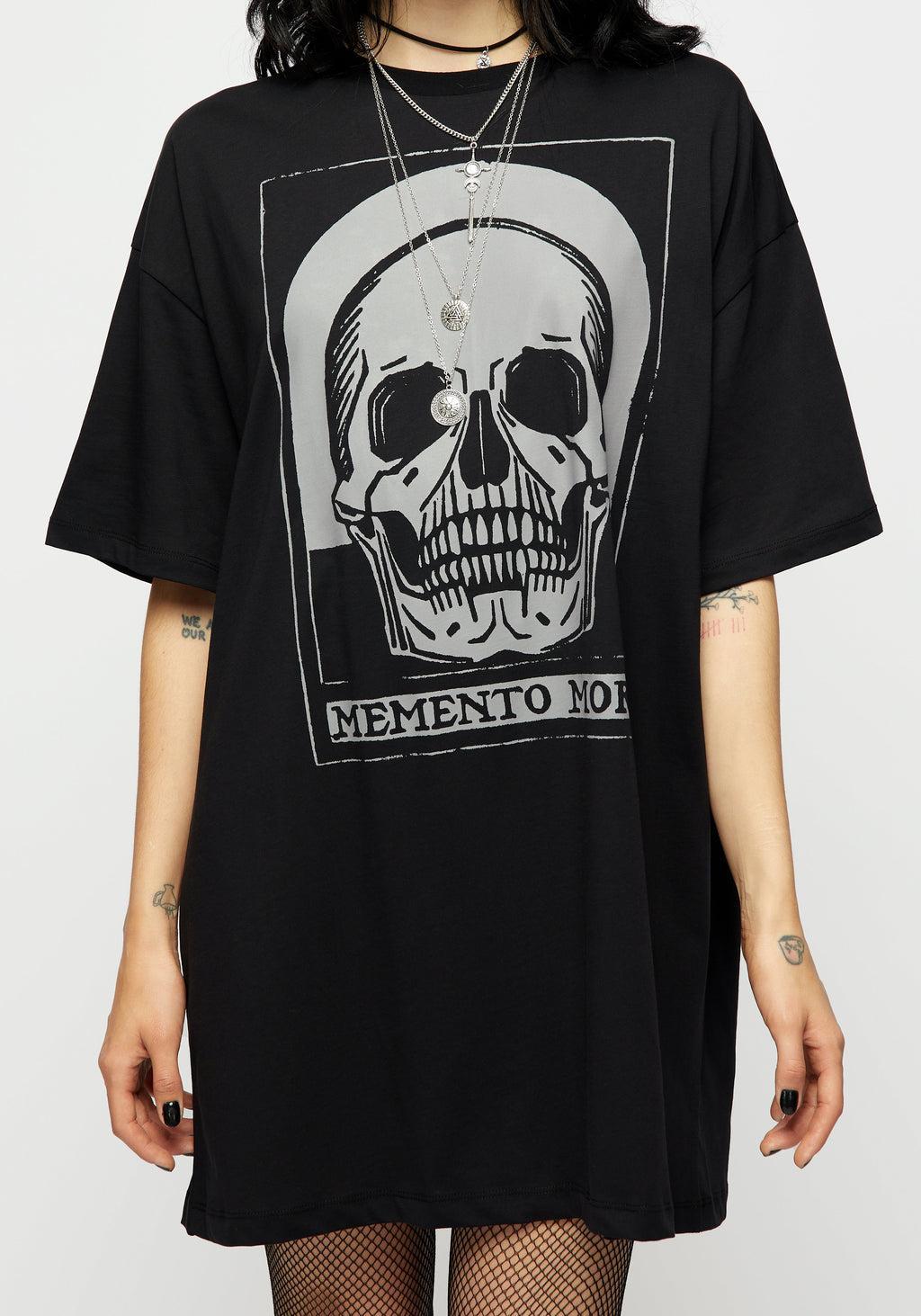 Memento Mori Tee Dress Product Image