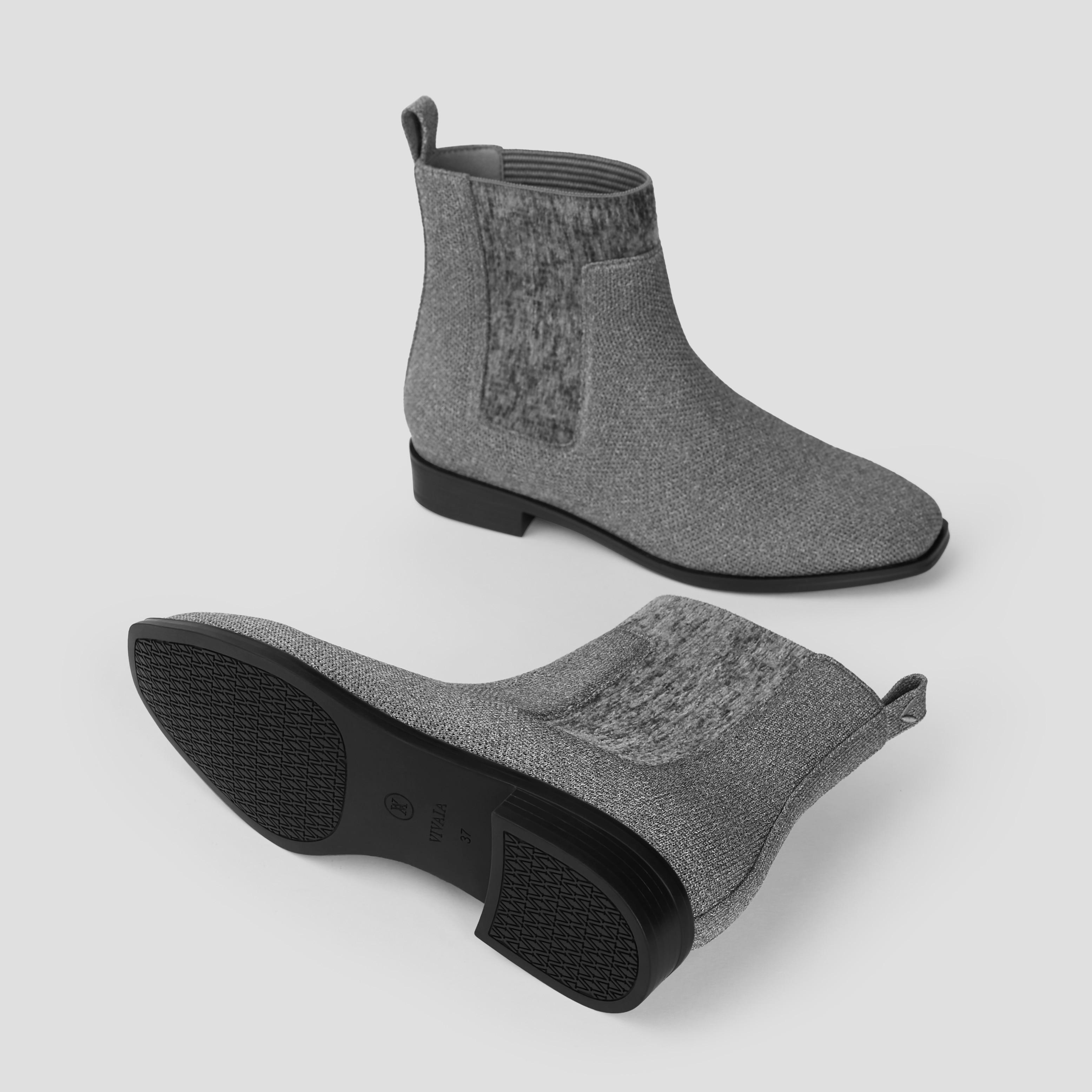 Square-Toe Water-Repellent Ankle Boots (Riley Pro) Product Image