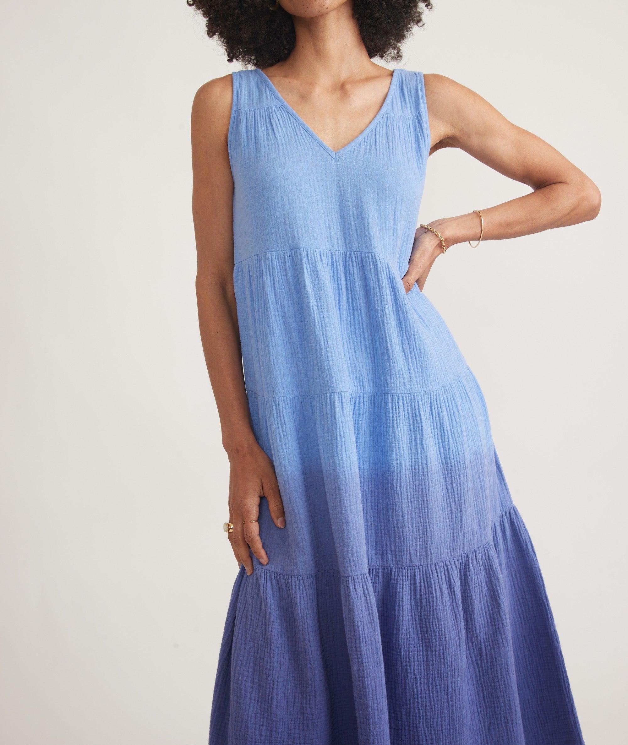 Corinne Double Cloth Maxi Dress Product Image