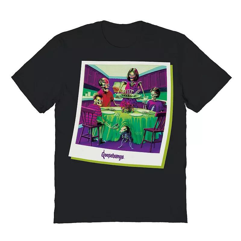 Mens Goosebumps Skeleton Family Graphic Tee Product Image