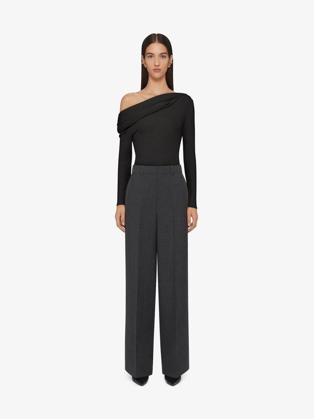 Oversized tailored pants in wool Product Image