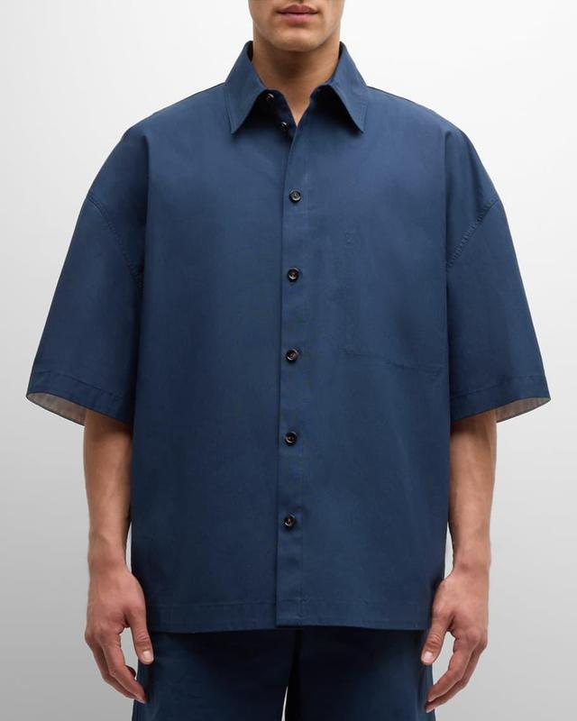 Bottega Veneta Oversize Short Sleeve Button-Up Shirt Product Image