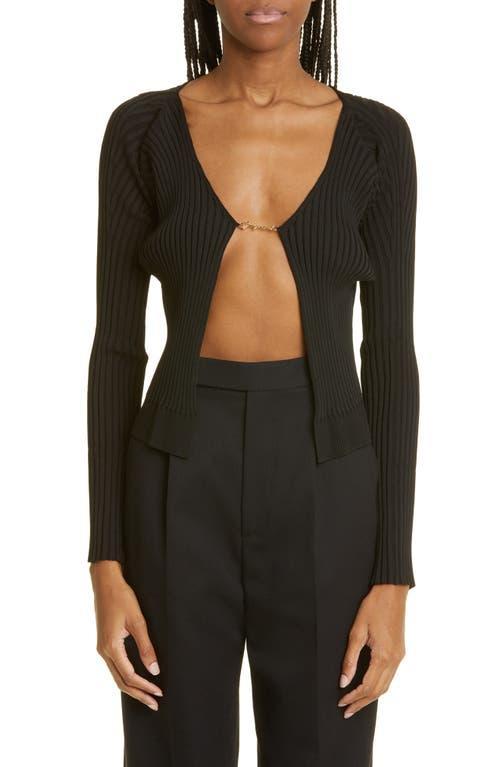 Jacquemus La Maille Pral Rib Cardigan Product Image