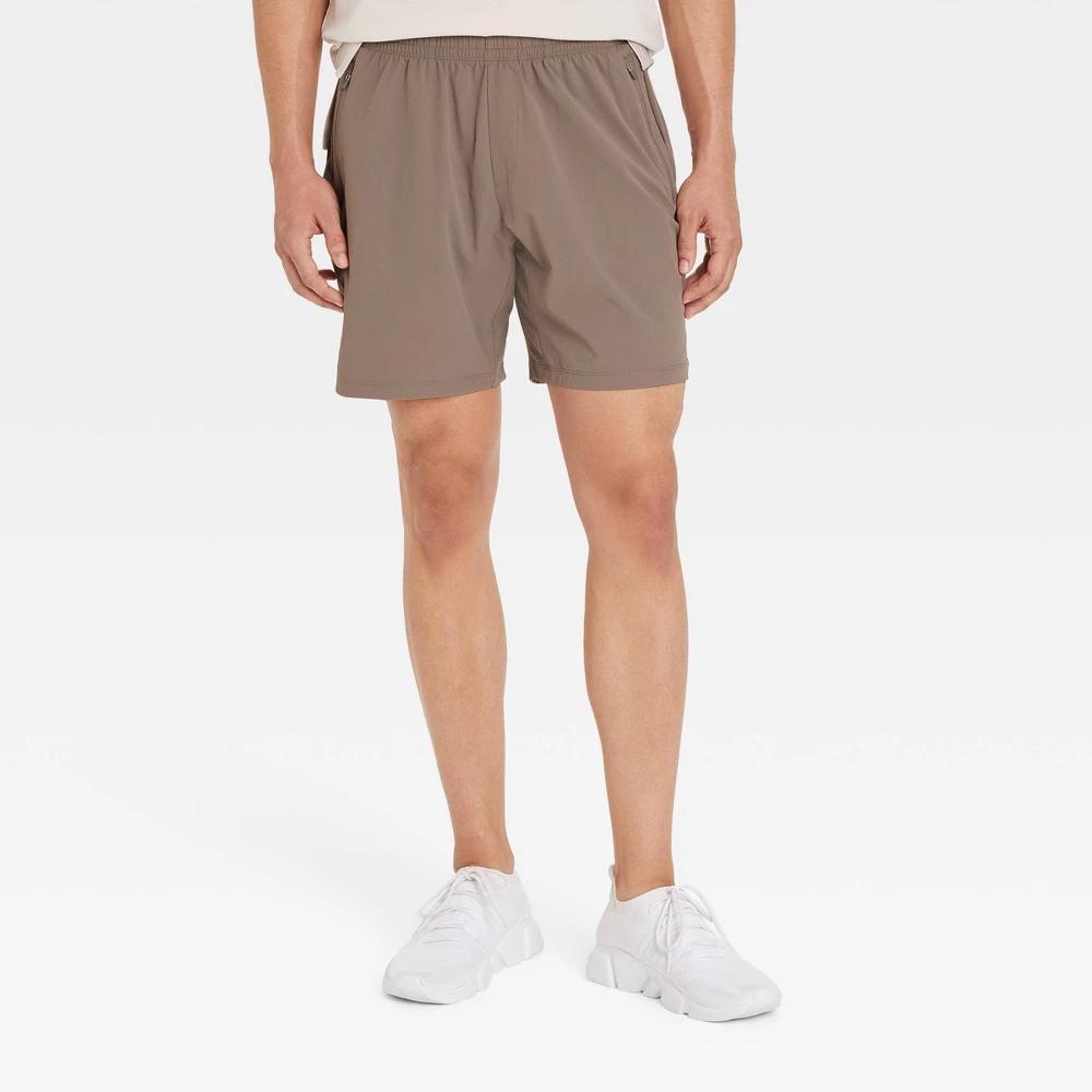 Mens Stretch Woven Shorts 7 - All In Motion Persuading Product Image