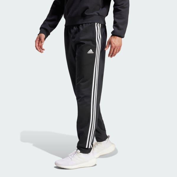 Essentials Warm-Up Tapered 3-Stripes Track Pants Product Image