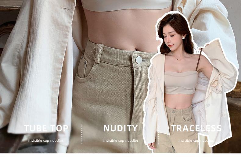 Plain Wireless Bra Product Image