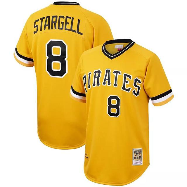 Willie Stargell Pittsburgh Pirates Mitchell & Ness Cooperstown Collection Authentic Jersey Mens Product Image