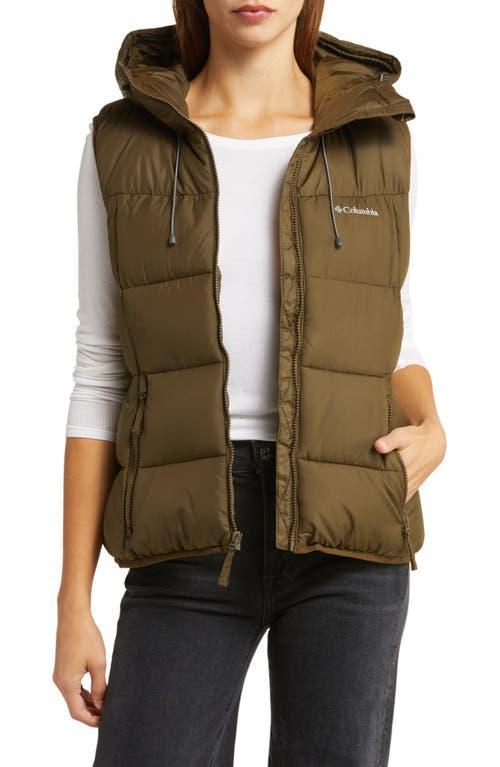 Columbia Pike Lake II Water Repellent Hooded Puffer Vest Product Image