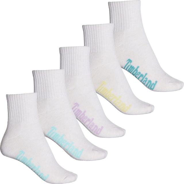 Timberland Venting Socks - 5-Pack, Quarter Crew (For Women) Product Image