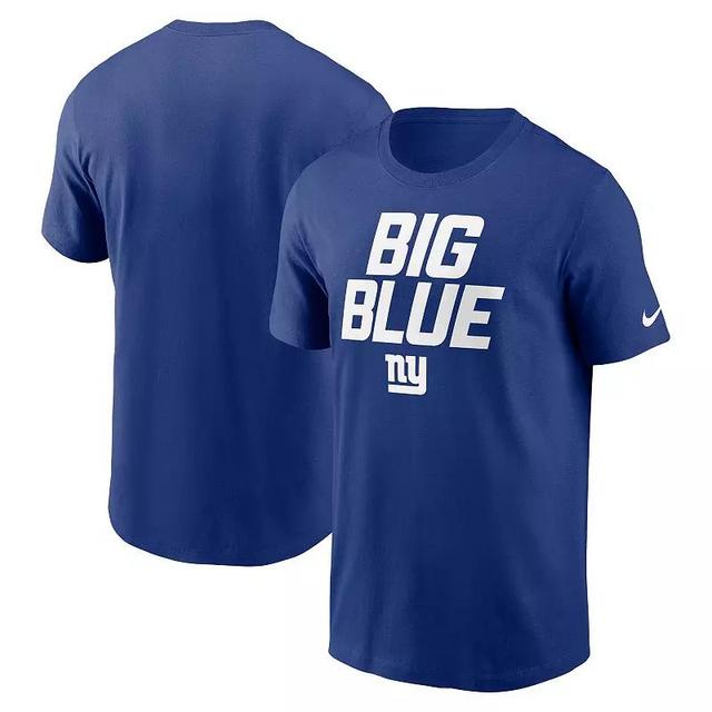 Mens Nike Royal New York Giants Local T-Shirt Product Image