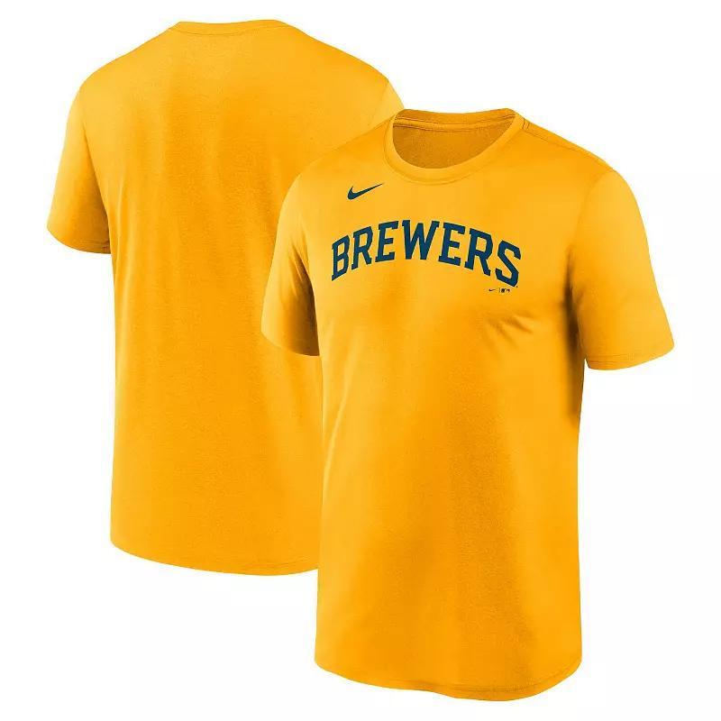 Mens Nike Milwaukee Brewers New Legend Wordmark T-Shirt Product Image