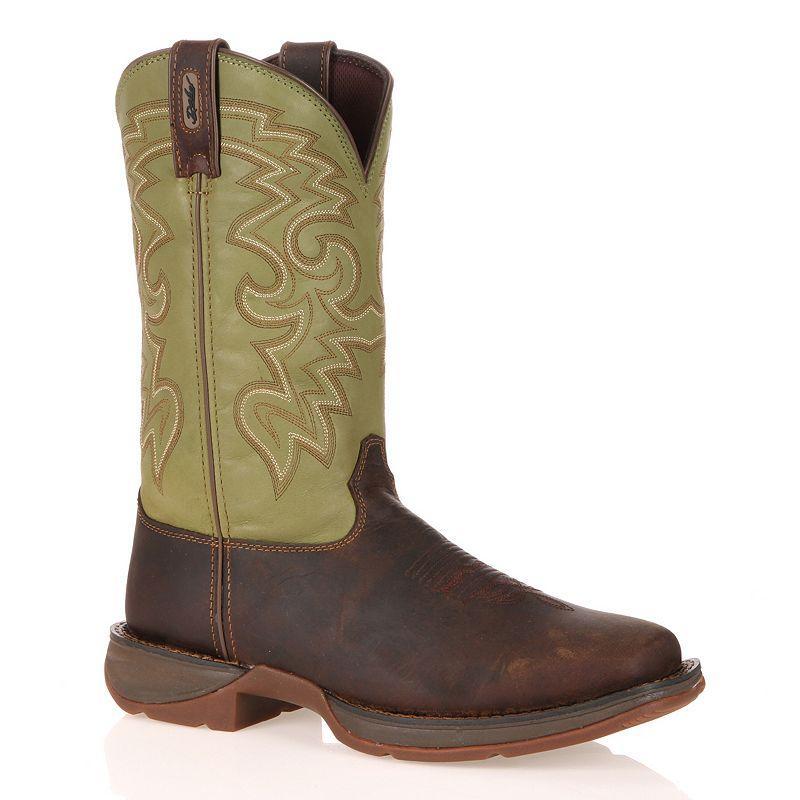 Durango Rebel Mens 11-in. Western Boots Green Product Image