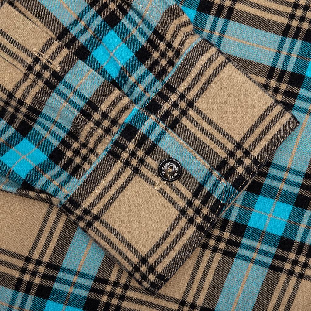 Helvet Pattern Check Flannel Skate Shirt - Multi Male Product Image