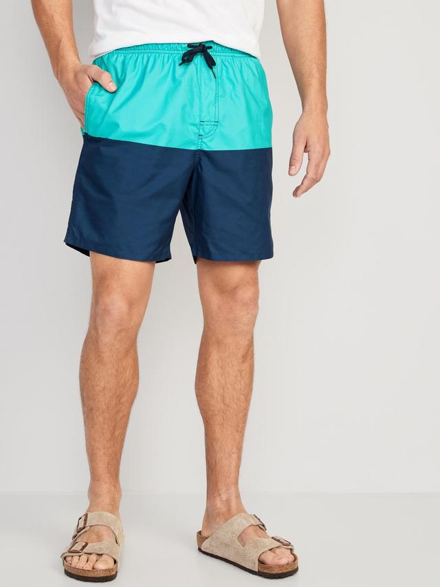 Printed Swim Trunks --7-inch inseam Product Image