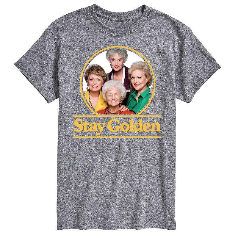 Mens Golden Girls Stay Golden Tee Med Grey Product Image