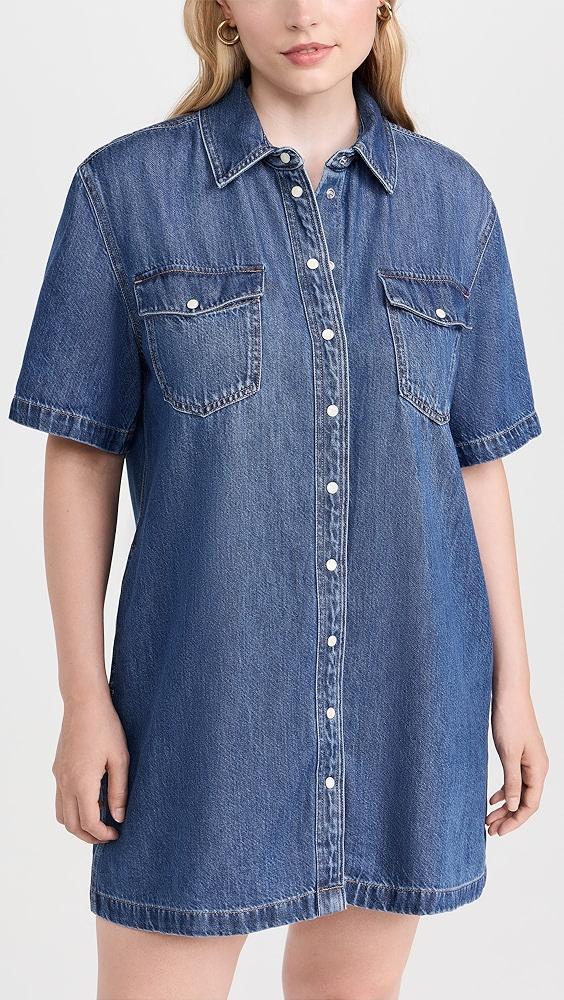 Madewell Oversized Shirtdress | Shopbop Product Image