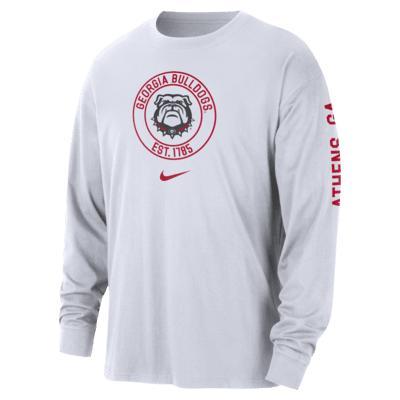 Georgia Max90 Nike Men's College Long-Sleeve T-Shirt Product Image