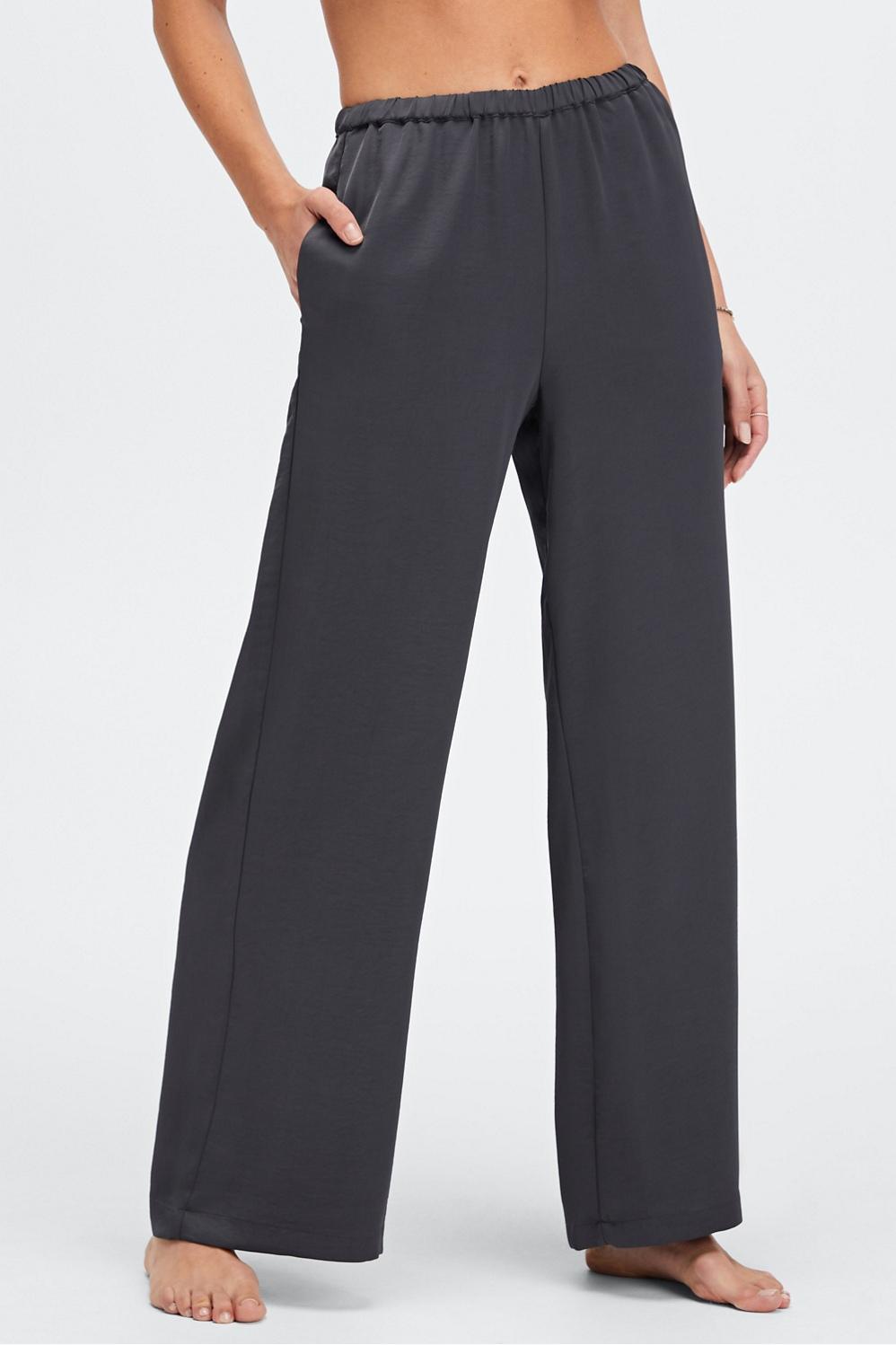 Fabletics Sleep Pant Womens black plus Size 4X Product Image