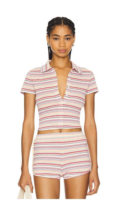 Lovers and Friends Lorraine Top in Multi Stripe Product Image