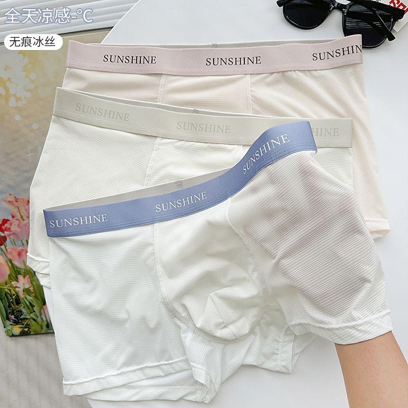 Lettering Waistband Brief Product Image