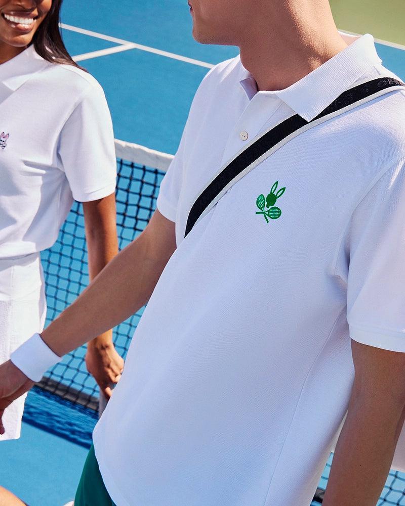 MENS COURTSIDE PIQUE POLO - B6K655C200 Male Product Image