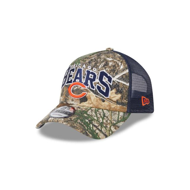 Chicago Bears Active 9FORTY A-Frame Trucker Hat Male Product Image