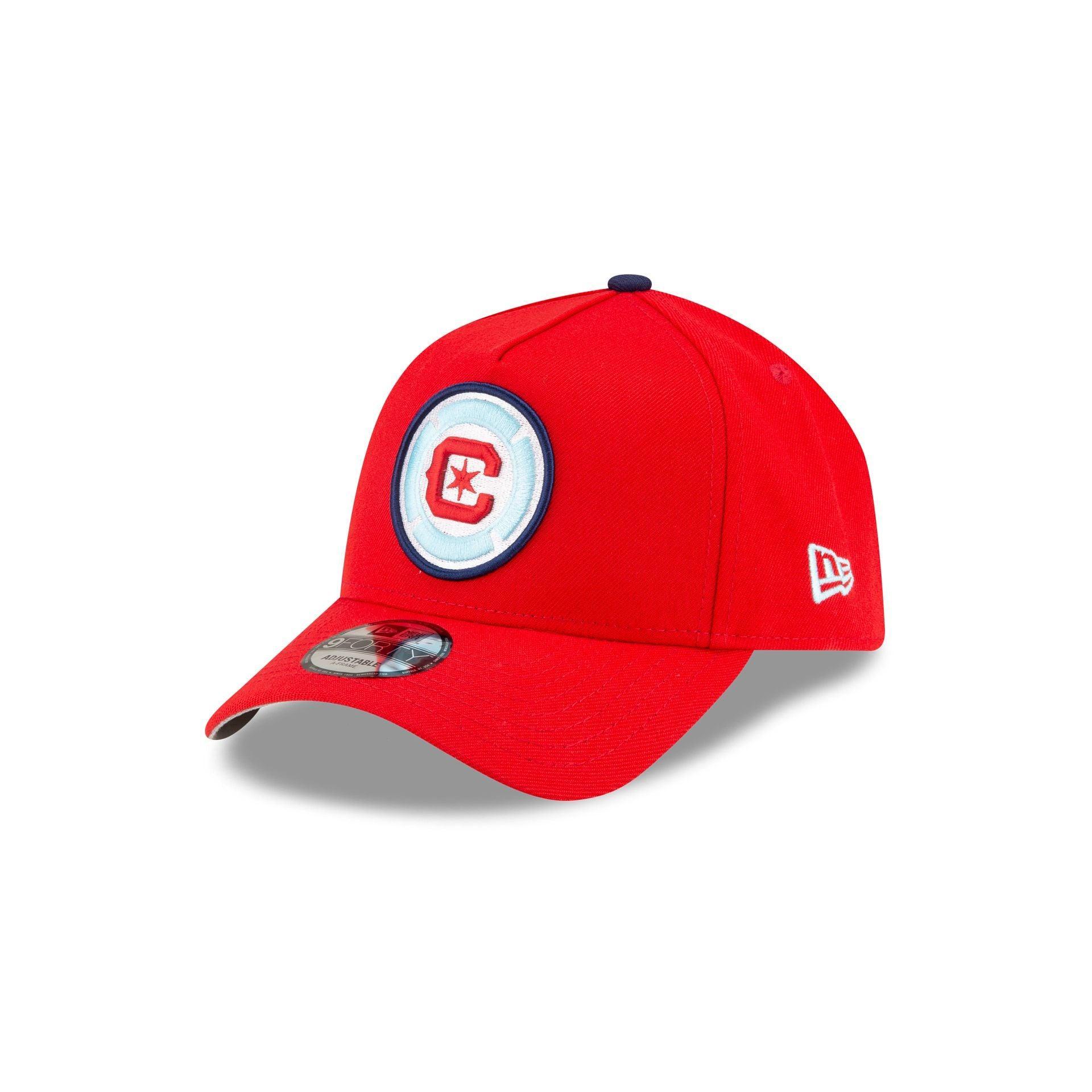 Chicago Fire 2024 MLS Kickoff 9FORTY A-Frame Snapback Hat Male Product Image