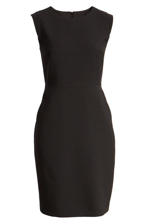 Anne Klein Stretch Crepe Sleeveless Sheath Dress Product Image