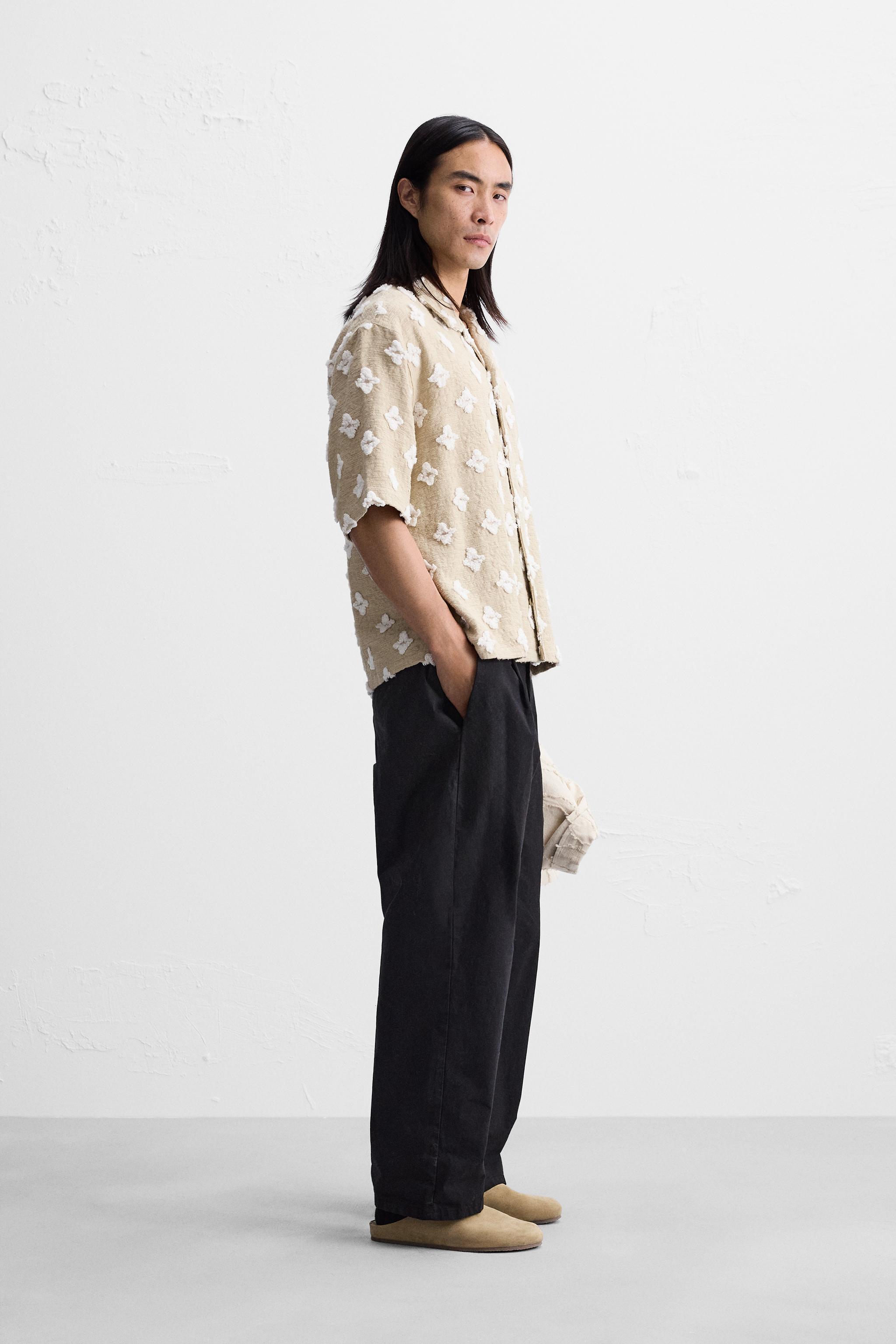 GEOMETRIC JACQUARD SHIRT Product Image