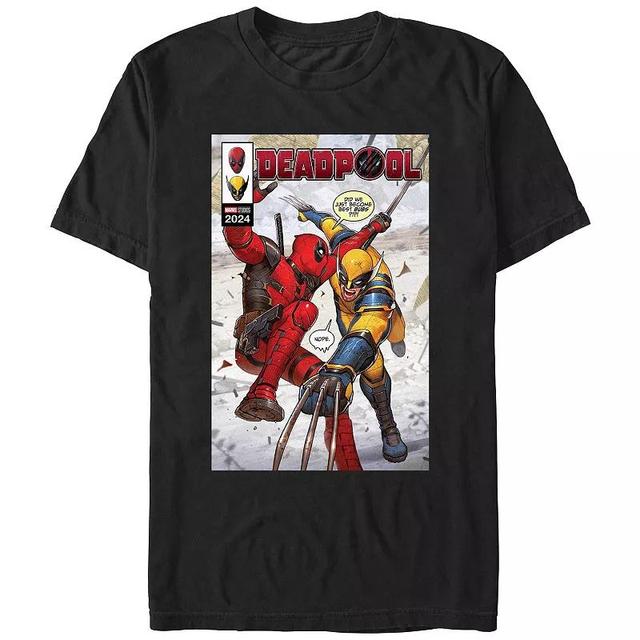 Mens Marvel Deadpool And Wolverine Did We Just Become Best Bubs? Graphic Tee Product Image