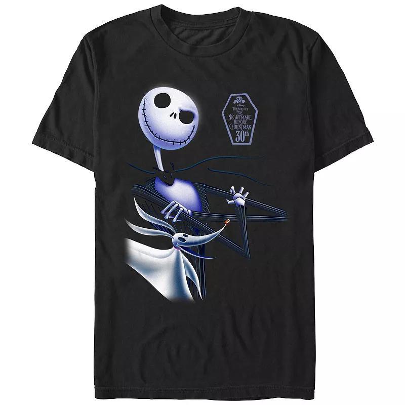 Disneys The Nightmare Before Christmas 30th Mens Graphic Tee Product Image