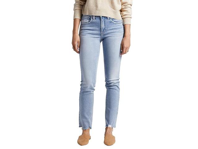 Silver Jeans Co. Most Wanted Mid Rise Straight Leg Jeans Product Image