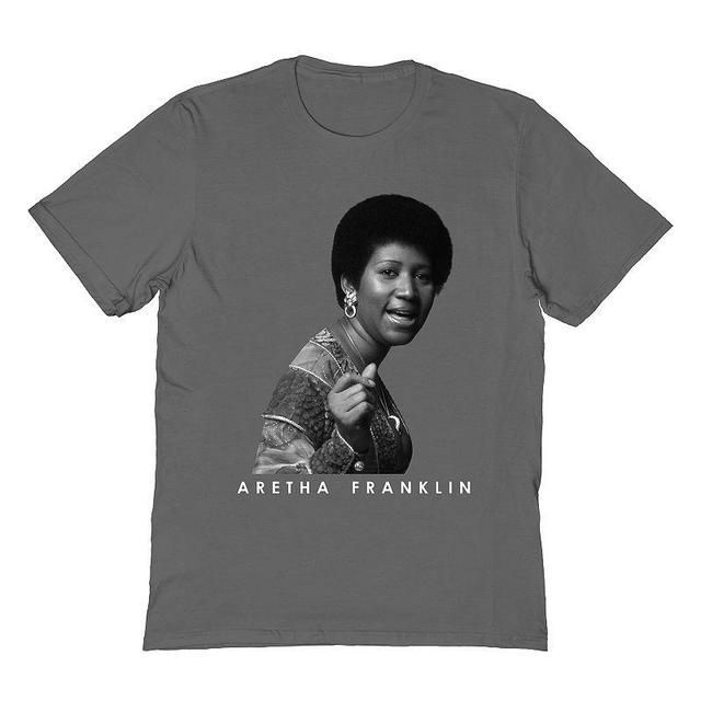 Mens Aretha Franklin Mens Tee Grey Product Image