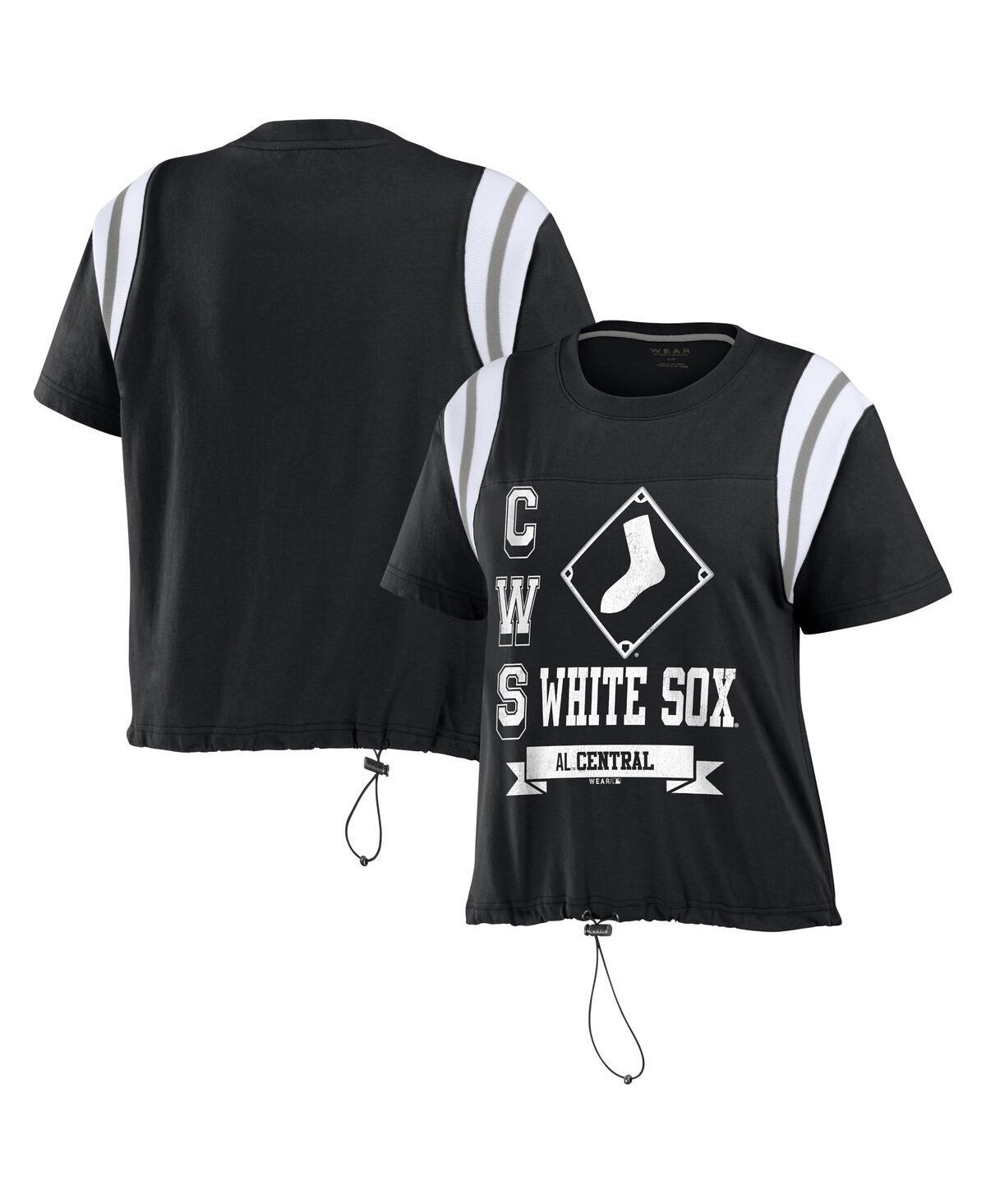 Womens WEAR by Erin Andrews Chicago White Sox Cinched Colorblock T-Shirt product image